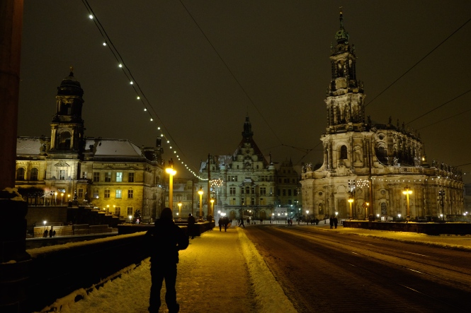 Into Uncertainty - Dresden by Night